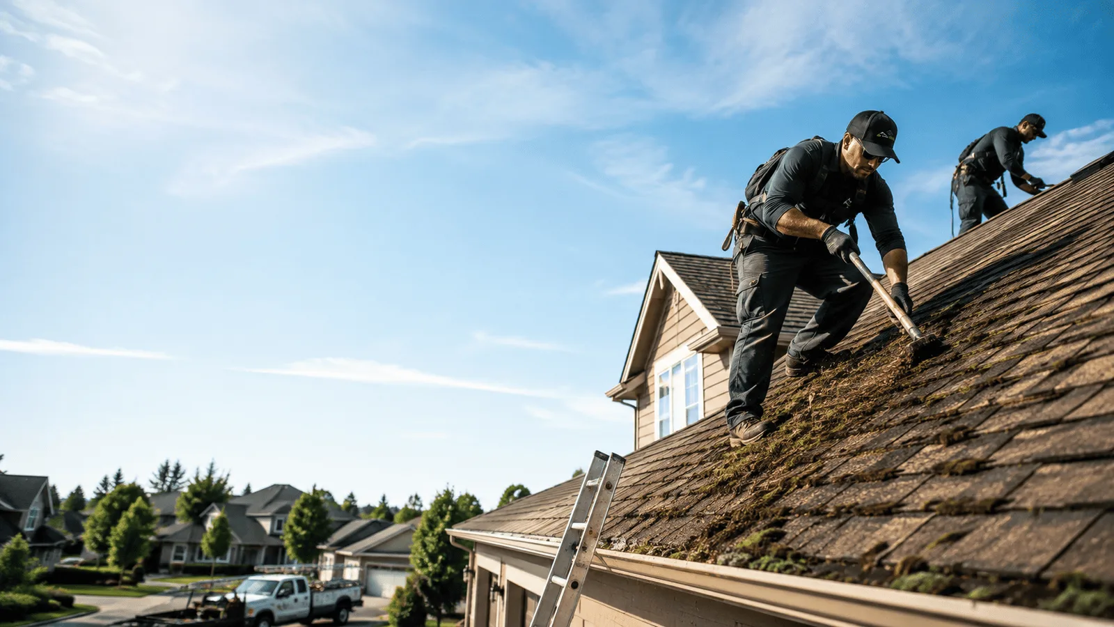 Roof Moss Removal in Califon, NJ near me